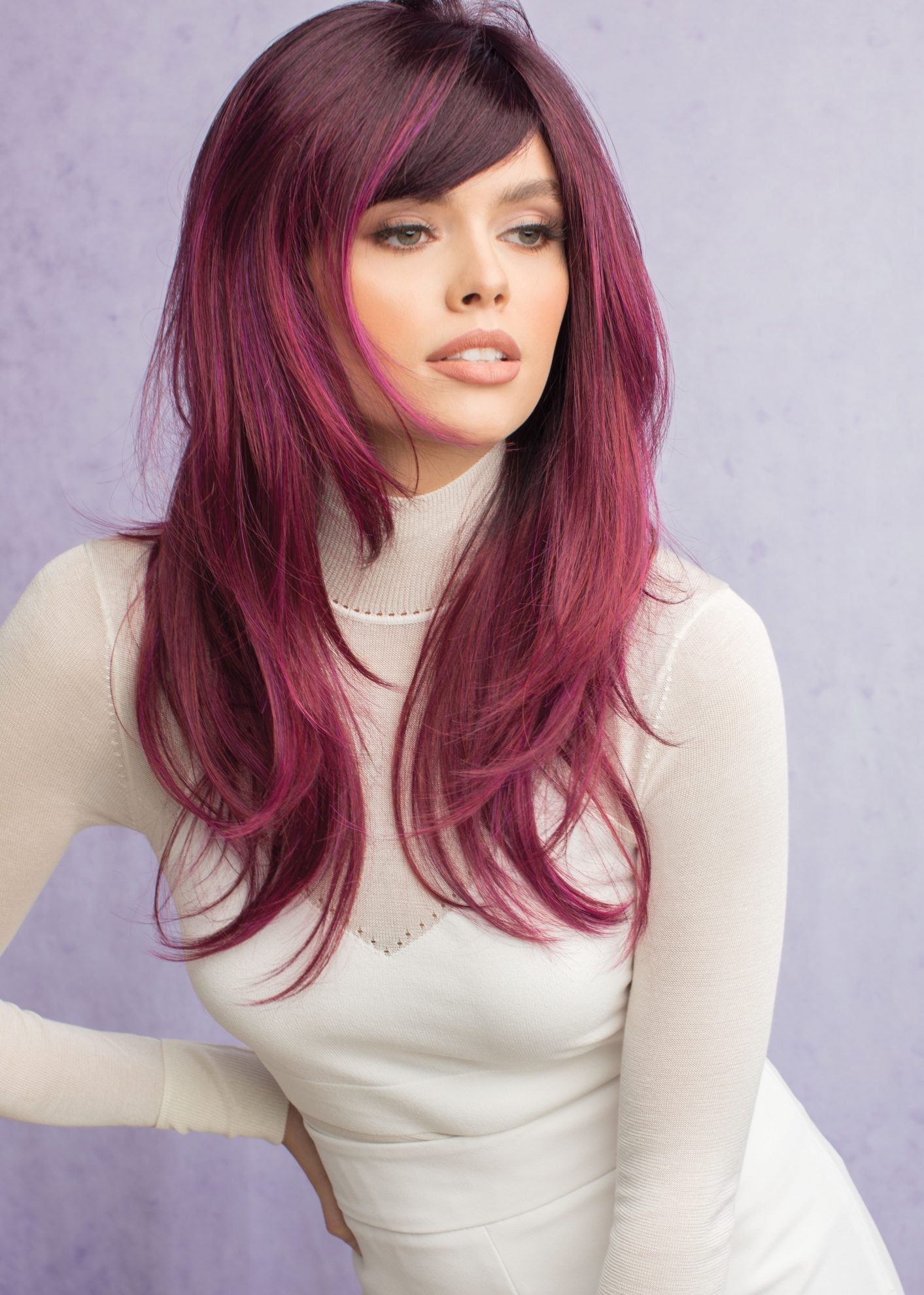 Angela by Alexander Couture Plumberry Jam-LR