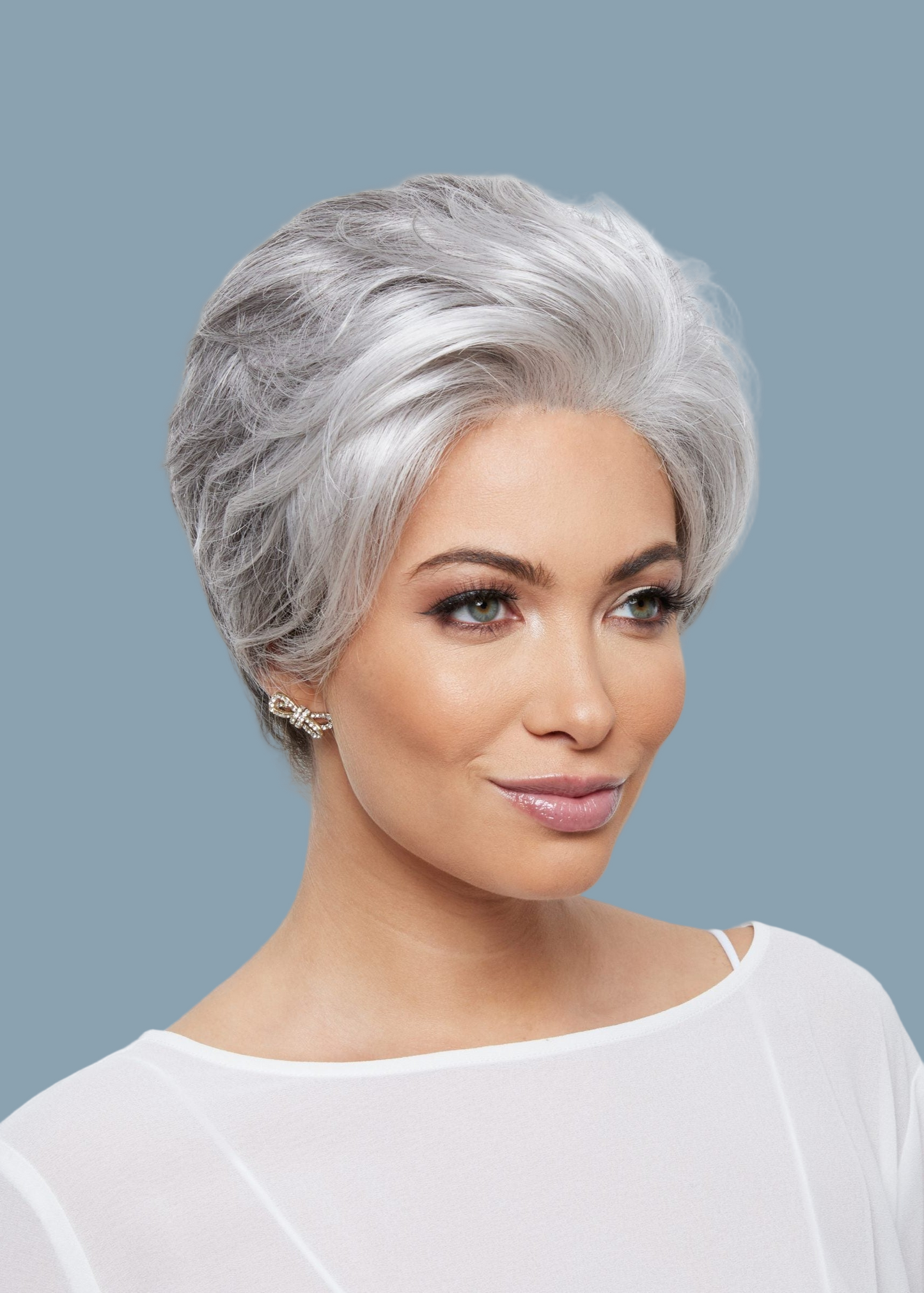 Bethany by Alexander Couture in Silver Stone