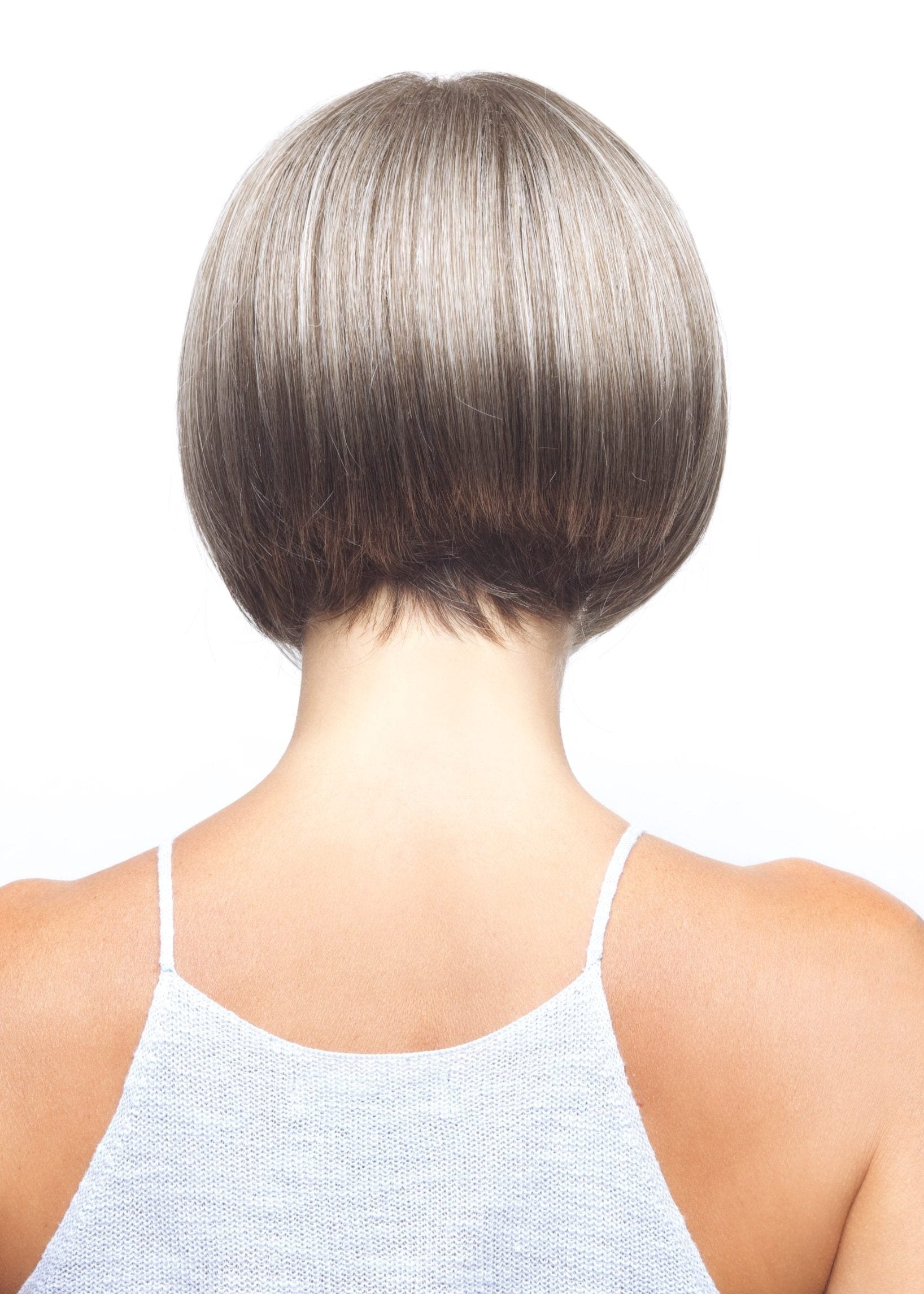 Cory wig by Noriko in Sandy Silver