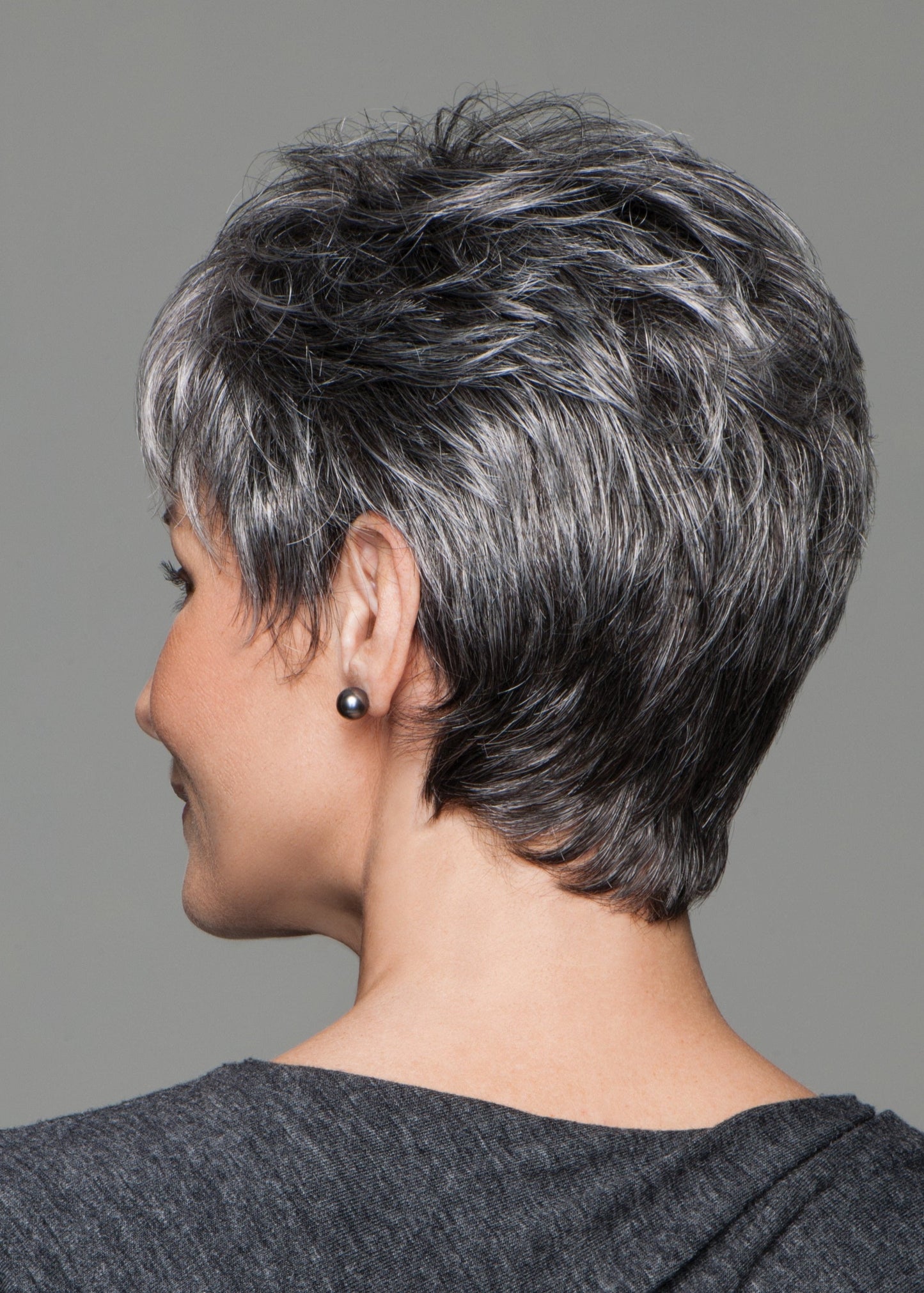 Incentive wig Gabor lace front hand tied Sugared Charcoal