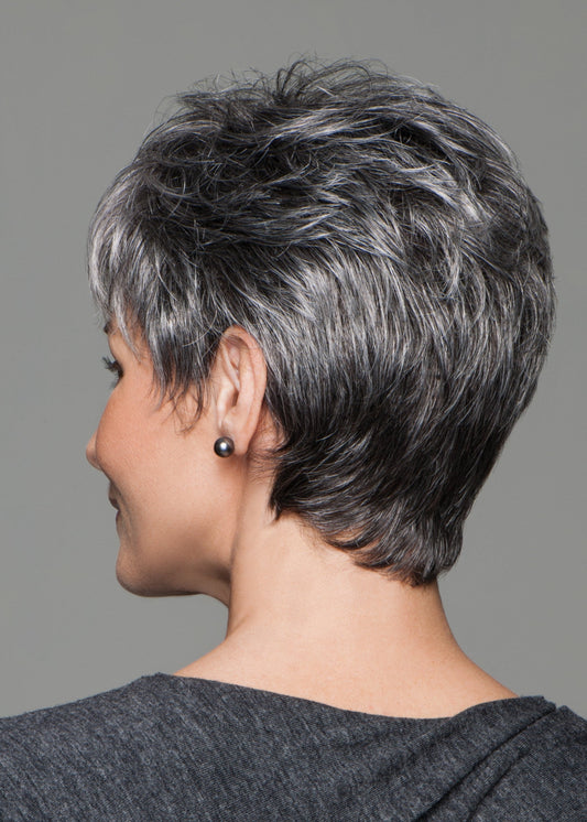 Incentive wig Gabor lace front hand tied Sugared Charcoal