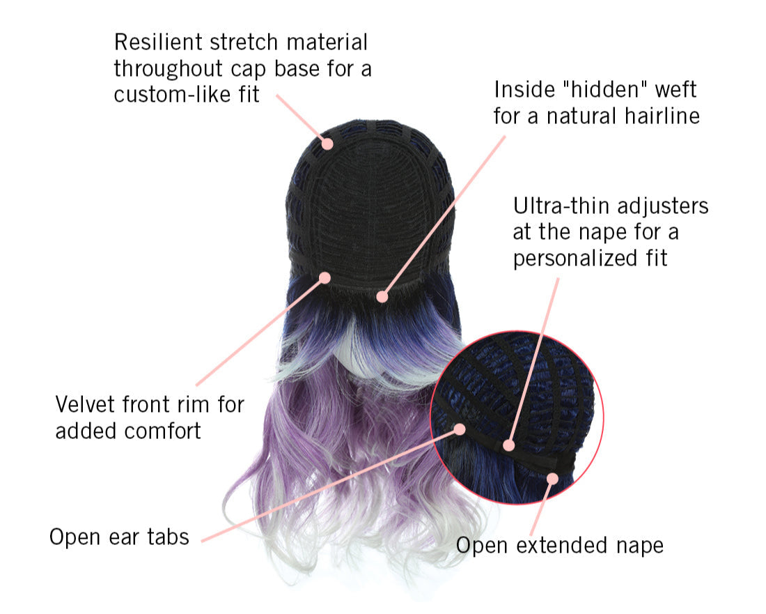 Arctic Melt wig by Hairdo Inside Cap Construction