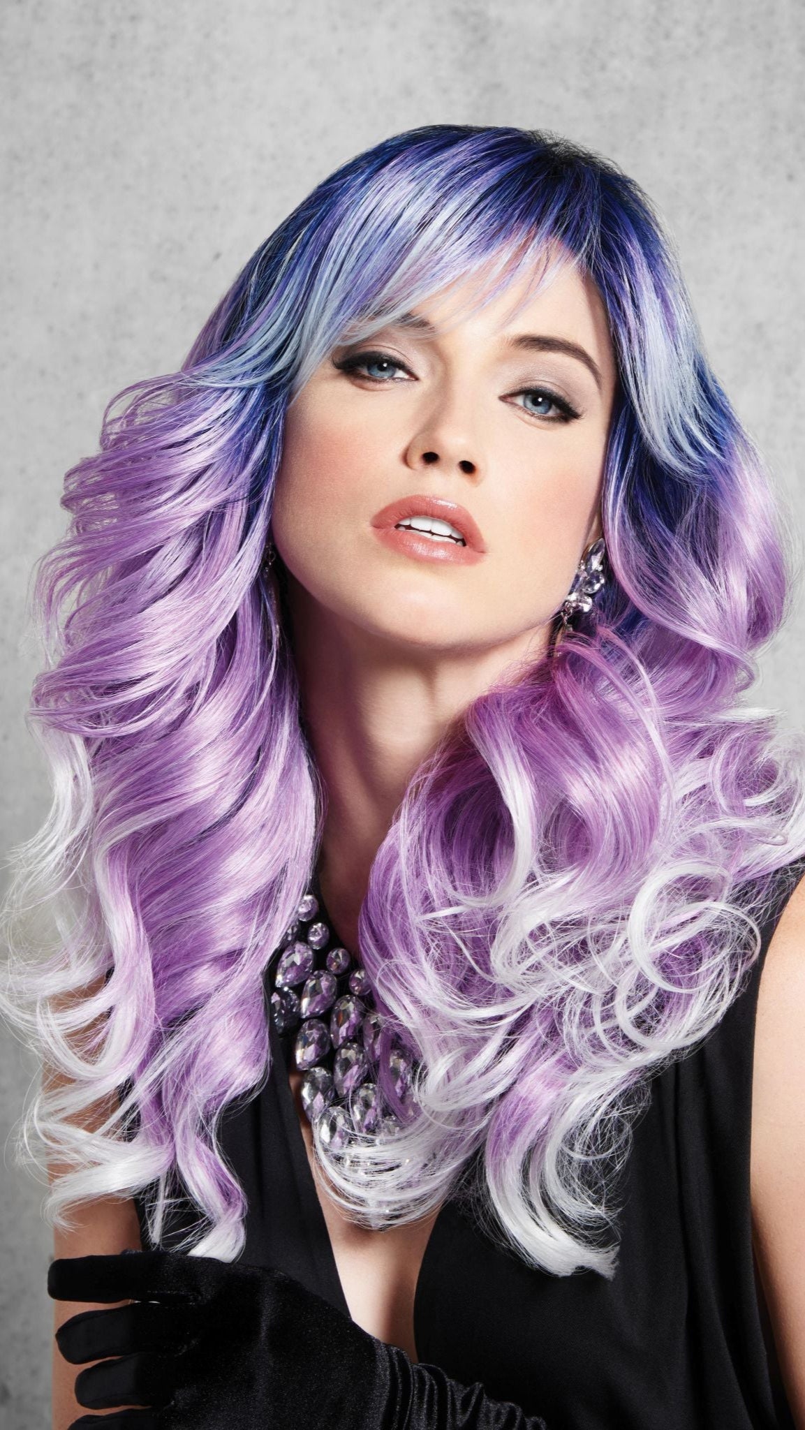 Arctic Melt wig by Hairdo blue purple wig