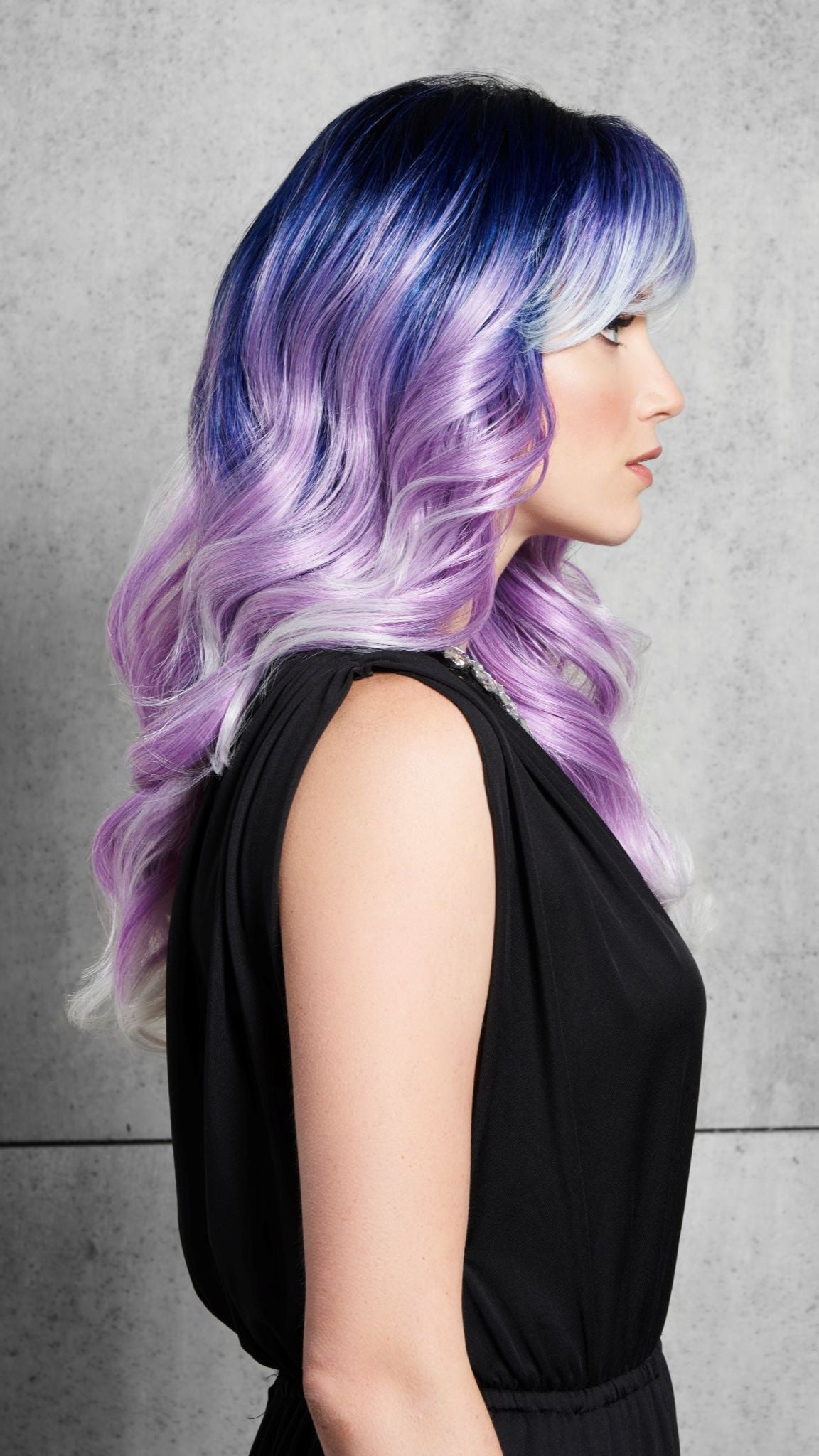 Arctic Melt wig by Hairdo blue purple wig