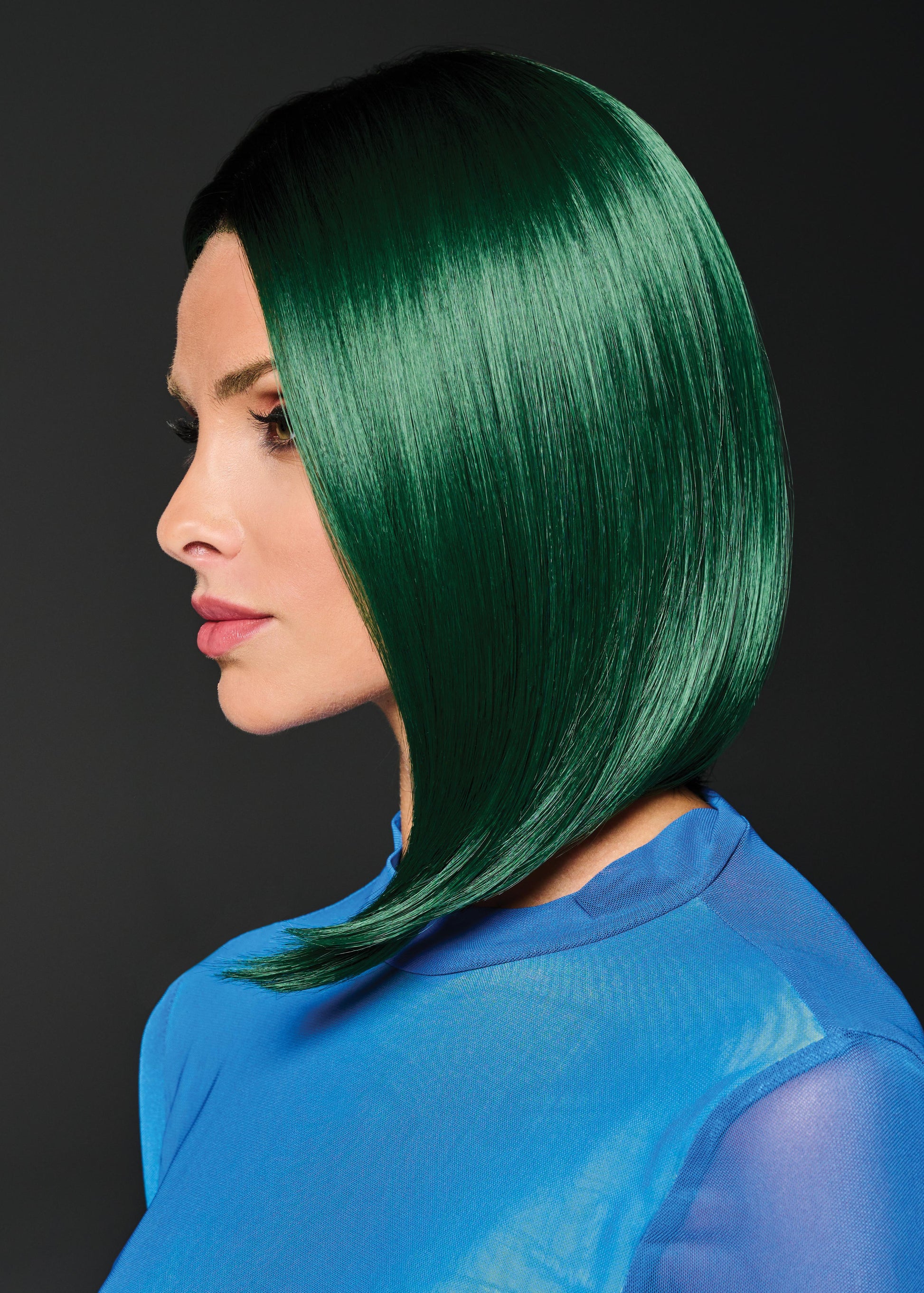 Green IRL wig by Hairdo