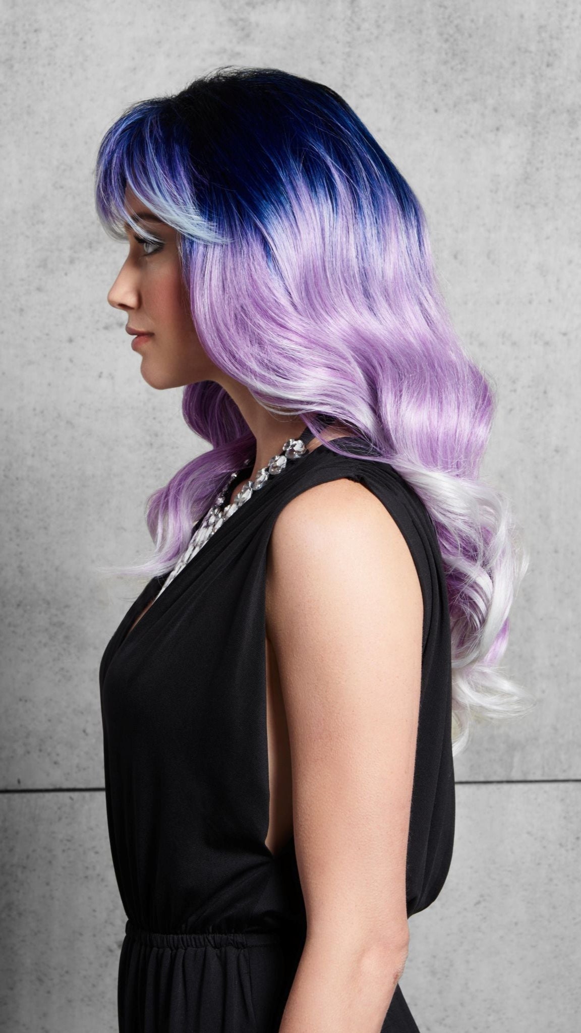 Arctic Melt wig by Hairdo blue purple wig