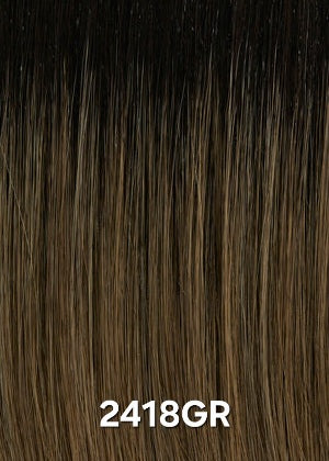 2418GR Henry Margu - Light ash brown with gold blonde highlights and dark brown roots