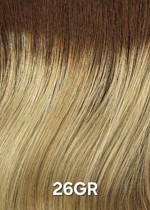 26GR Henry Margu - Gold blonde with light blonde highlights and brown roots