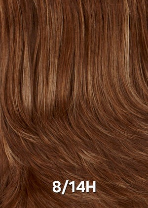 8/14H Henry Margu - Medium & dark brown with dark blonde & subtle auburn highlights