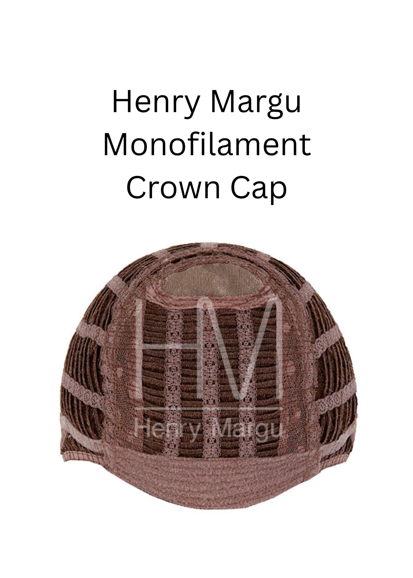 Monofilament Crown  inside cap construction Henry Margu wigs