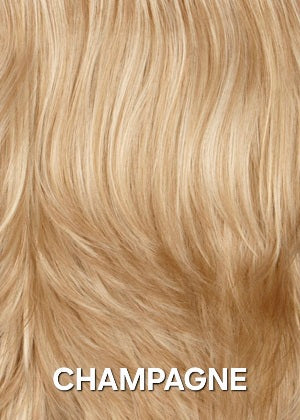 CHAMPAGNE light gold blonde with light blonde highlights