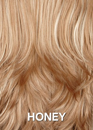 HONEY dark blonde w light wheat blonde highlights