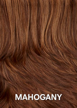 MAHOGANY dark auburn & medium brown with warm strawberry highlights