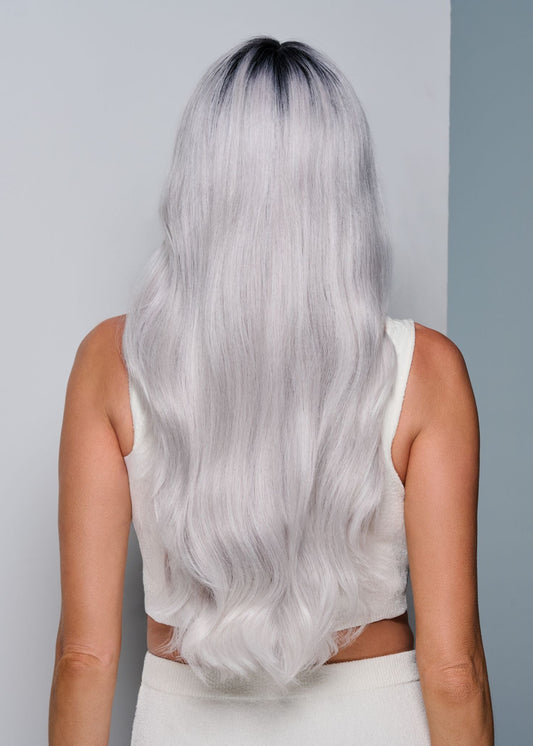 Queue The Hue wig Raquel Welch