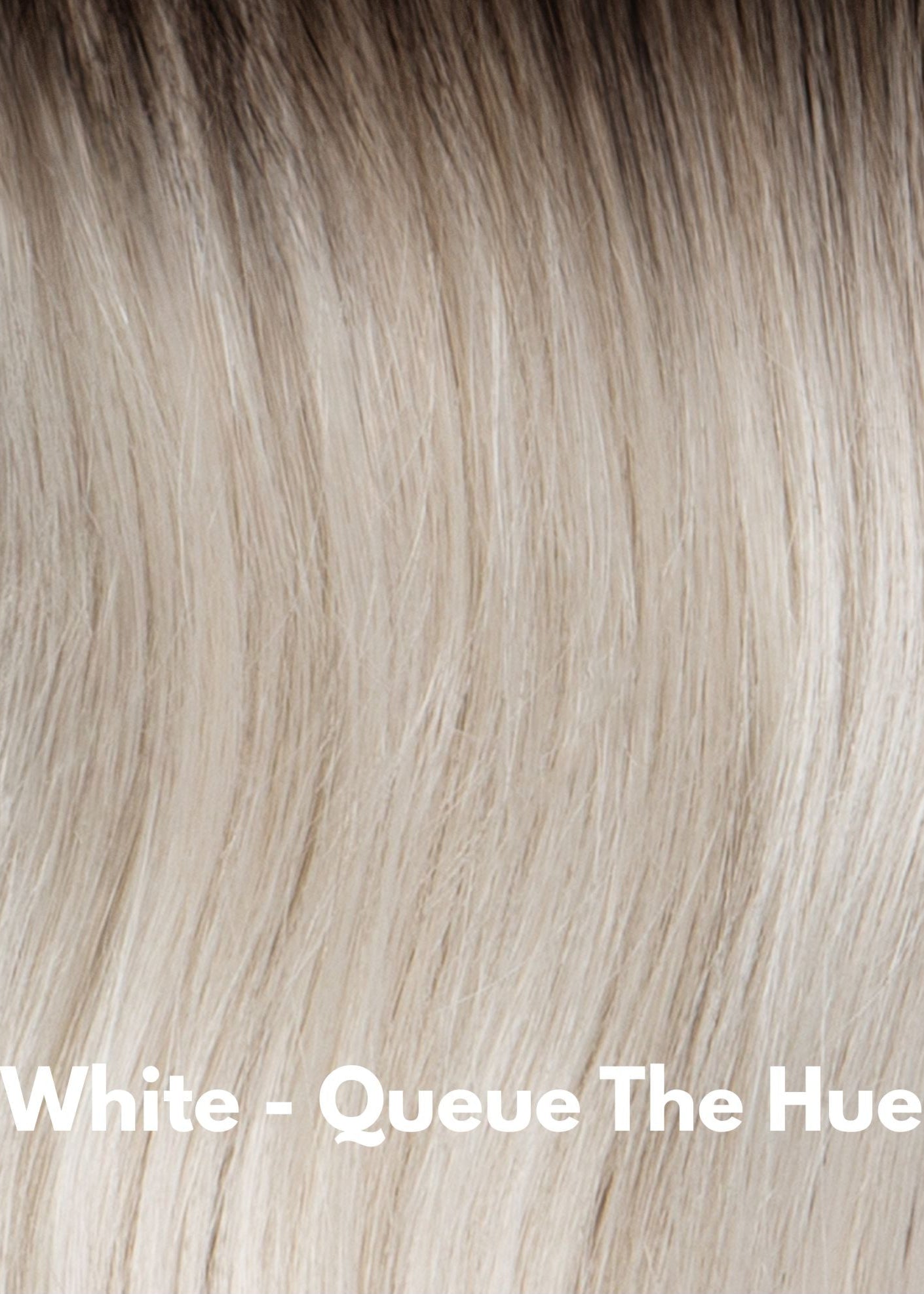 White Queue The Hue Raquel Welch