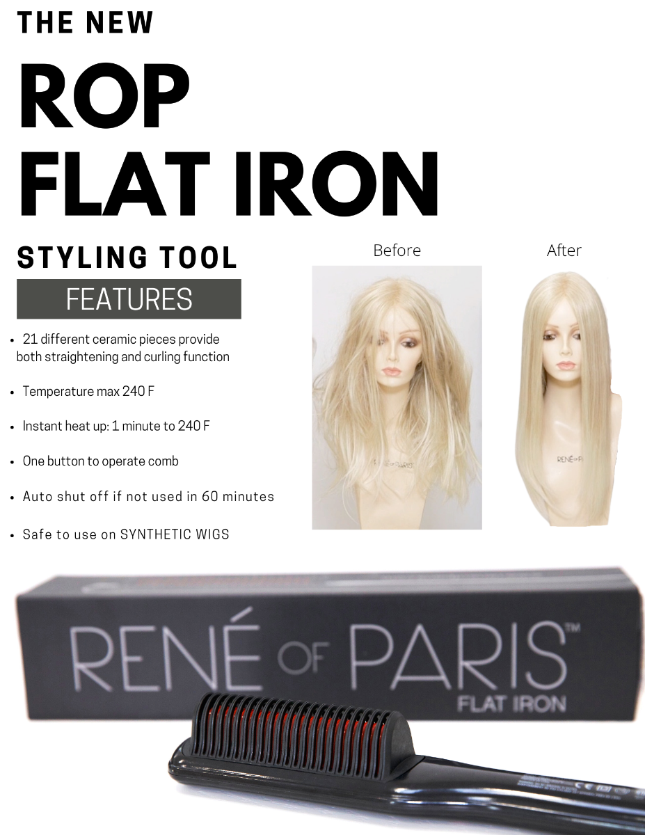 Rene of Paris flat iron hot tool features