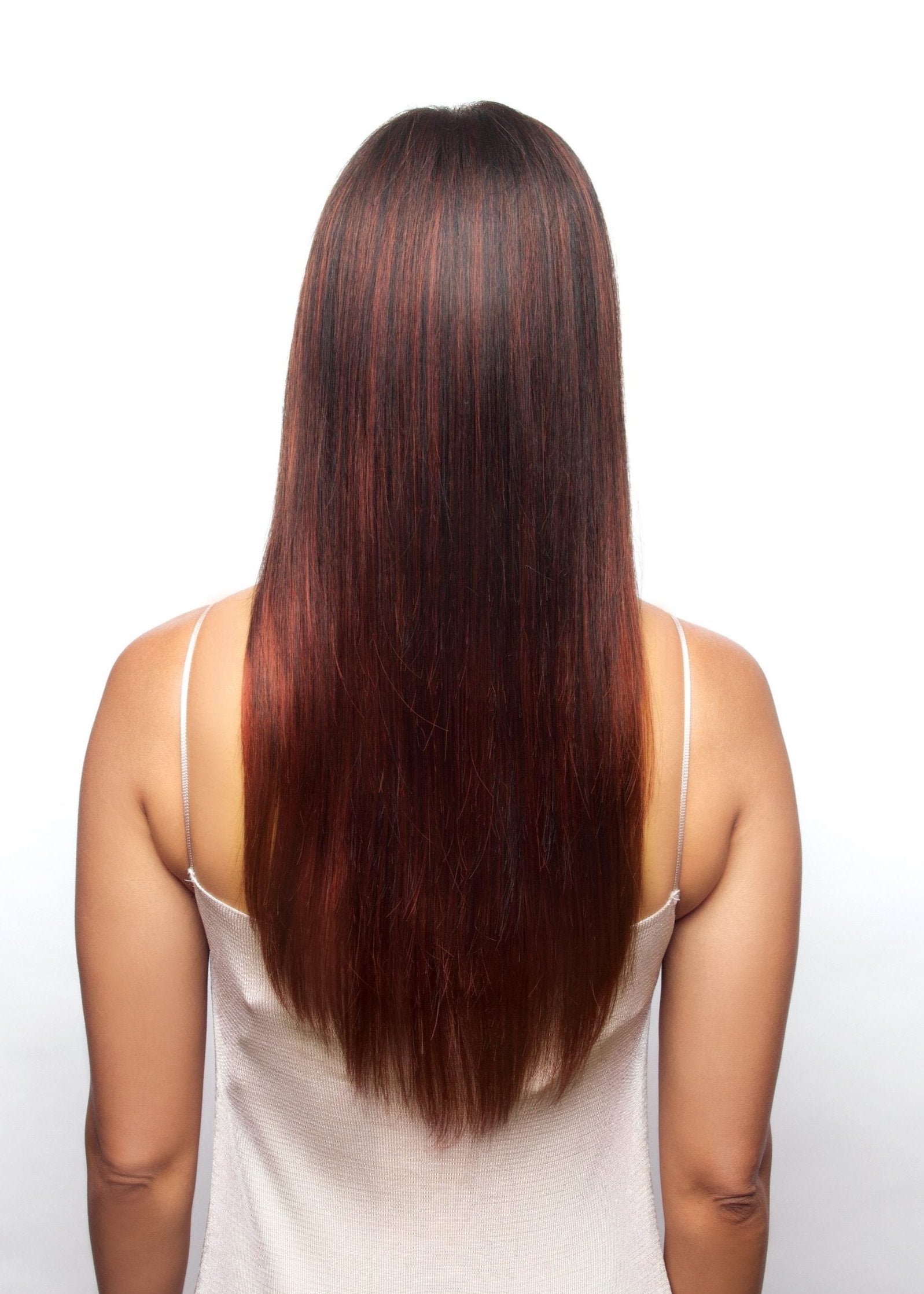 Robin wig by Noriko Burgundy Rosa