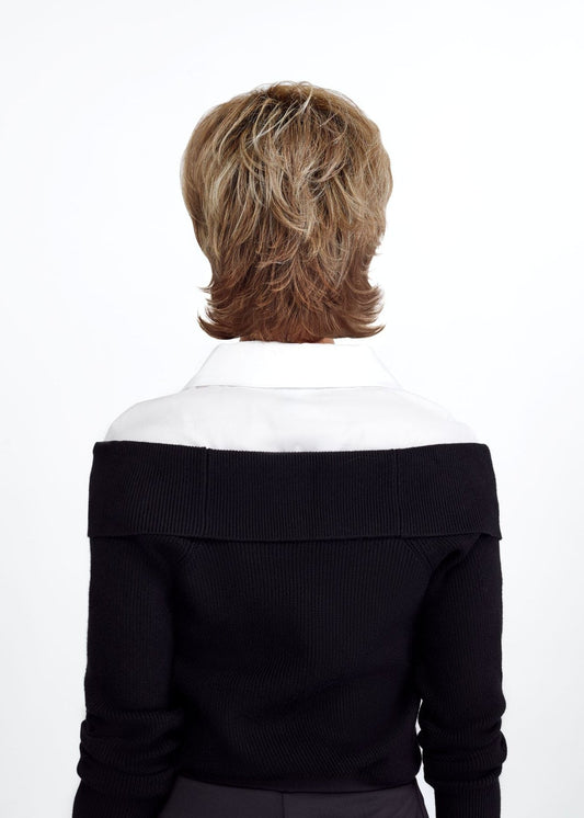 Short Shag by TressAllure in Honey Caramel Cascade 12/22/27/25/R8