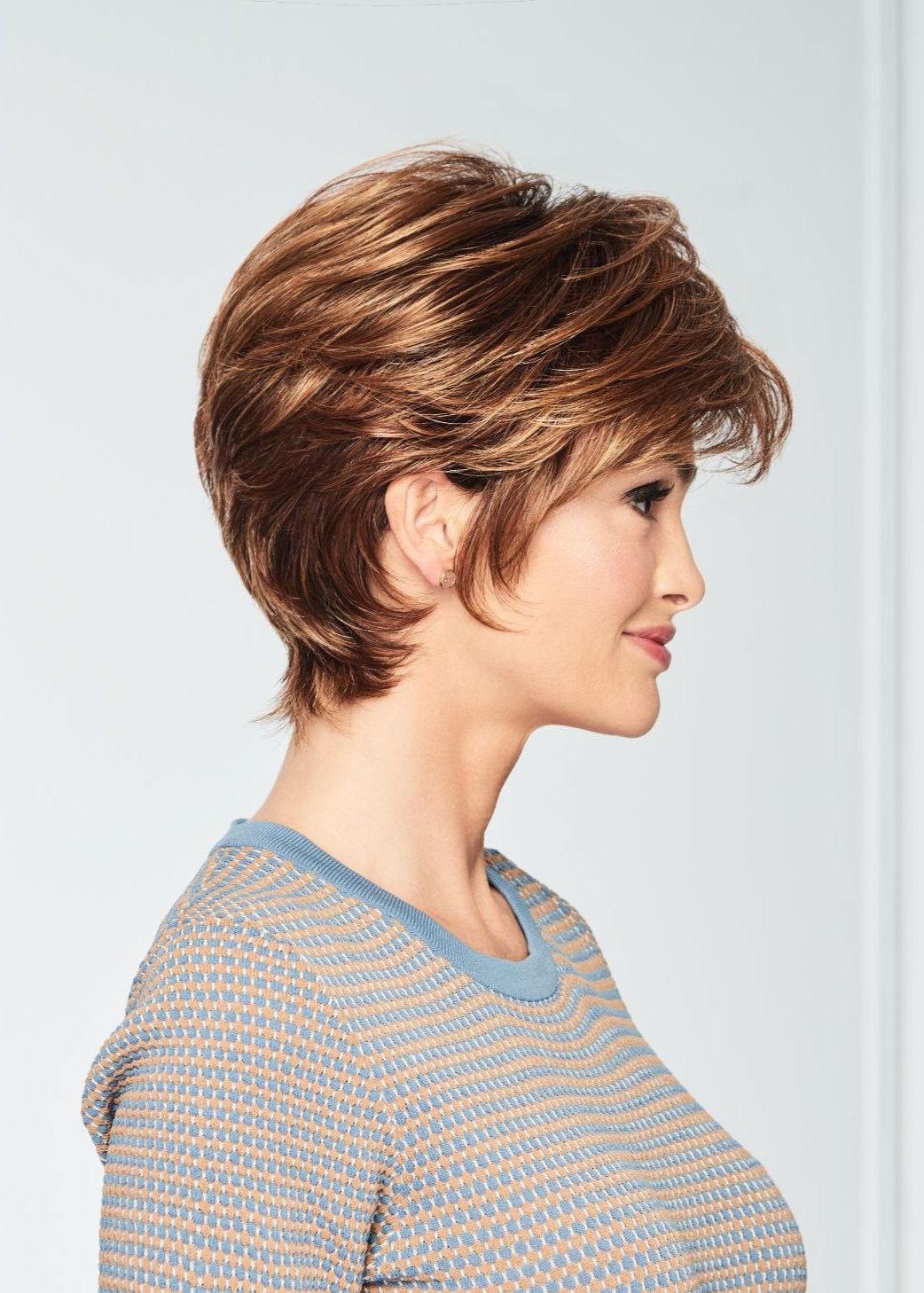 Soft Romance wig by Gabor in Rusty Auburn