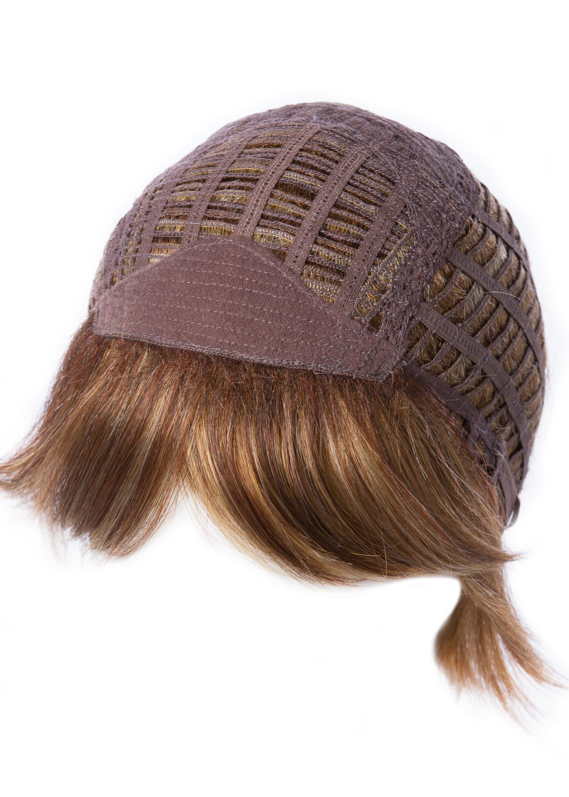 Vivacious wig Toni Brattin heat friendly cap construction, inside cap