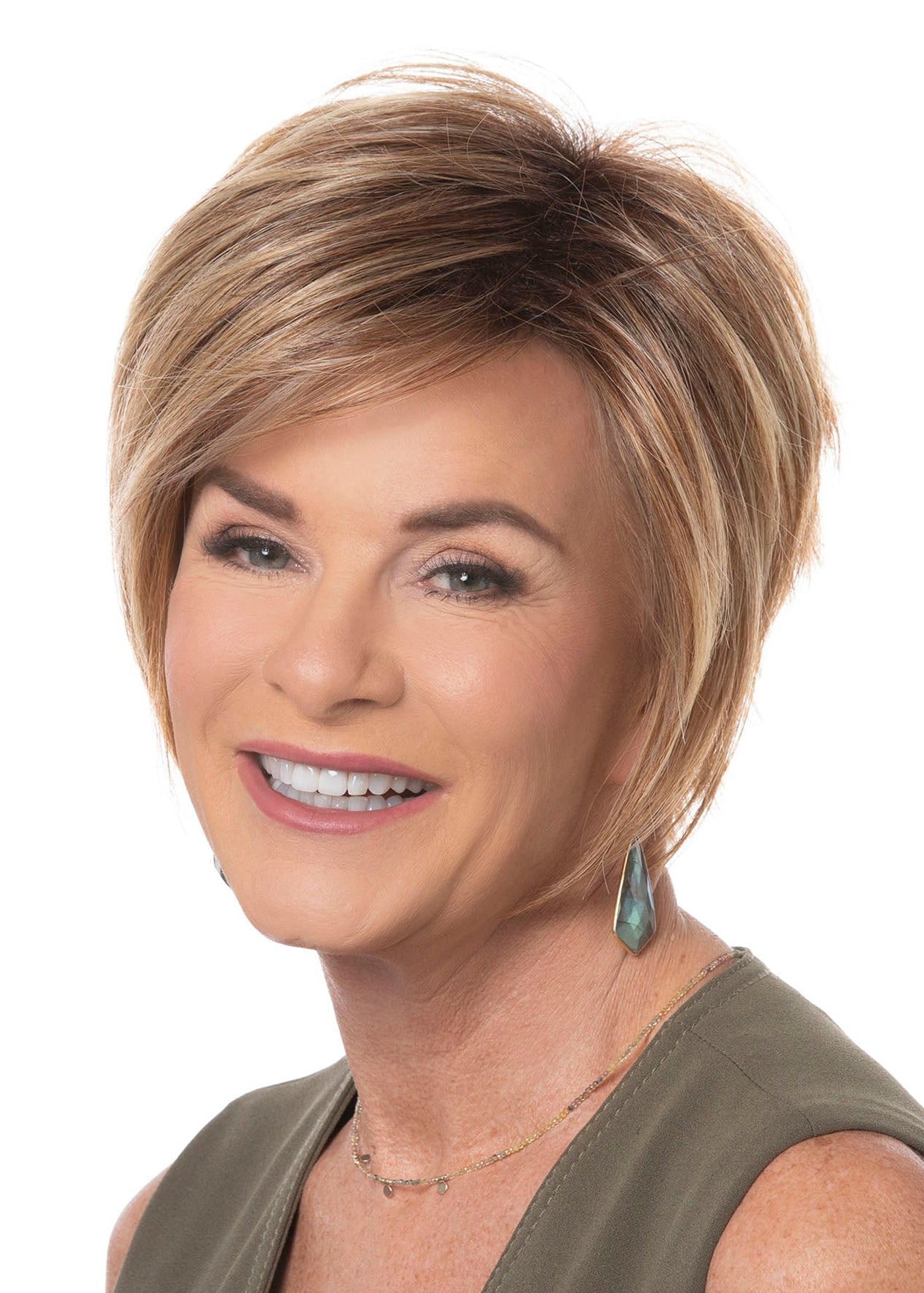 Fascination Toni Brattin Red Blonde heat friendly wig