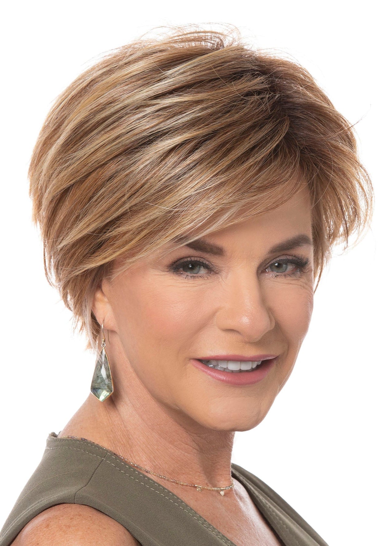 Fascination Toni Brattin Red Blonde heat friendly wig