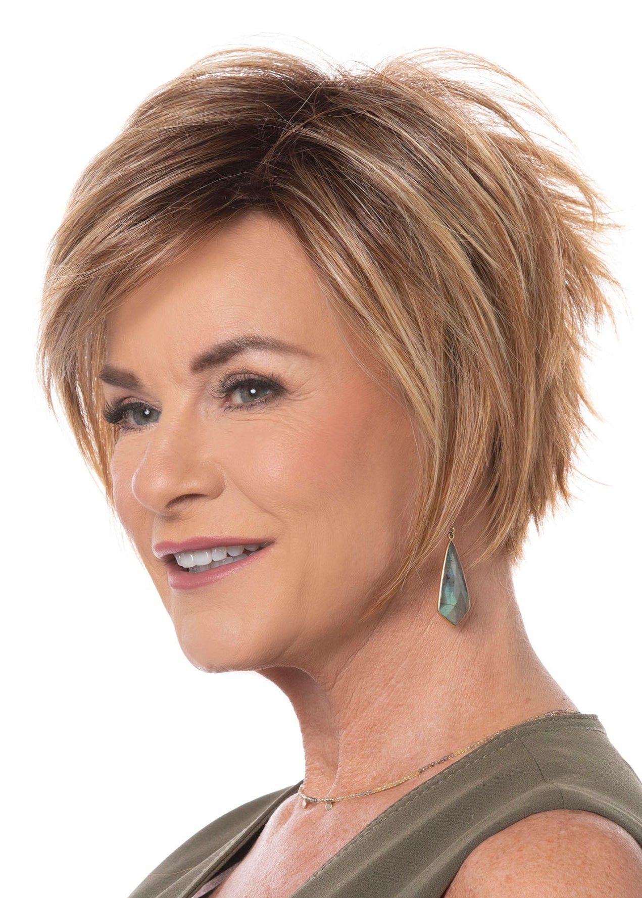 Fascination Toni Brattin Red Blonde heat friendly wig