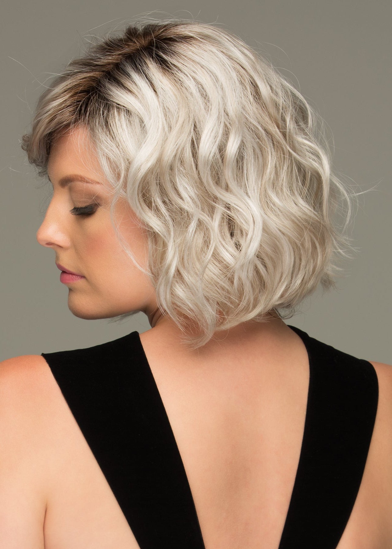 Violet wig by Estetica in SILVERSUNRT8