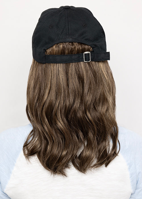 Wavy Hat Black by Henry Margu 7H back