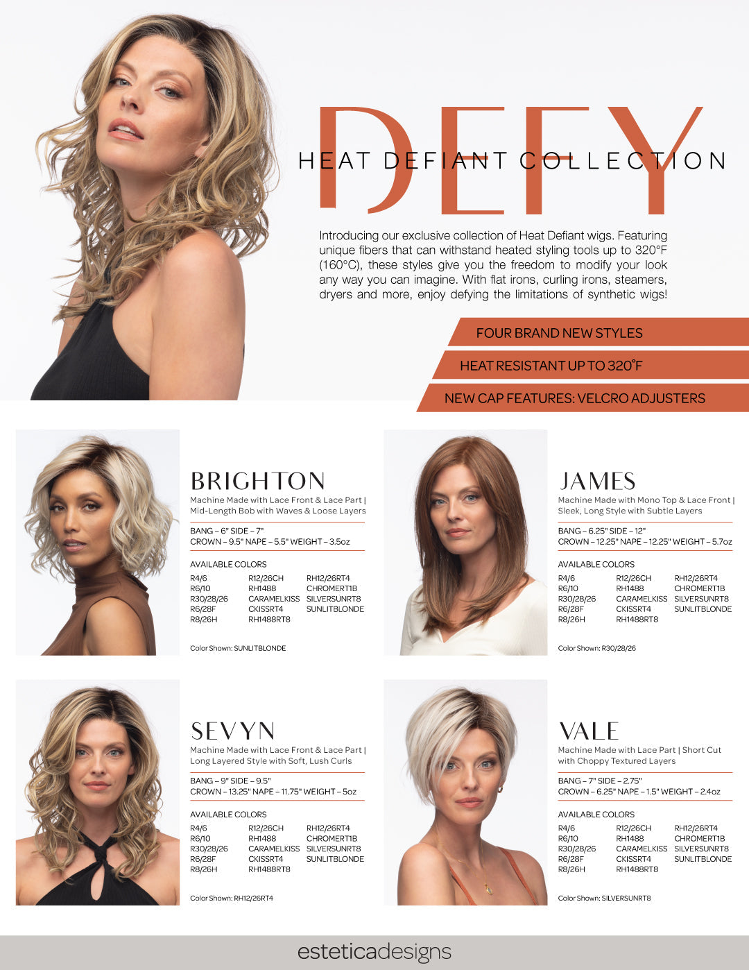 Estetica Heat Defiant Collection