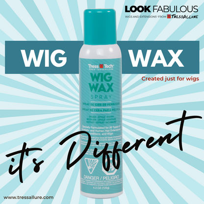 TRESS TECH WIG WAX SPRAY 4.3 oz.