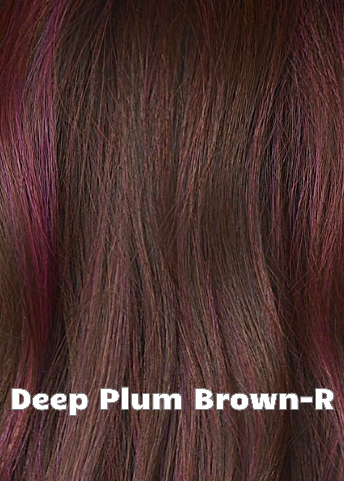 Deep Plum Brown-R by Aderans color swatch