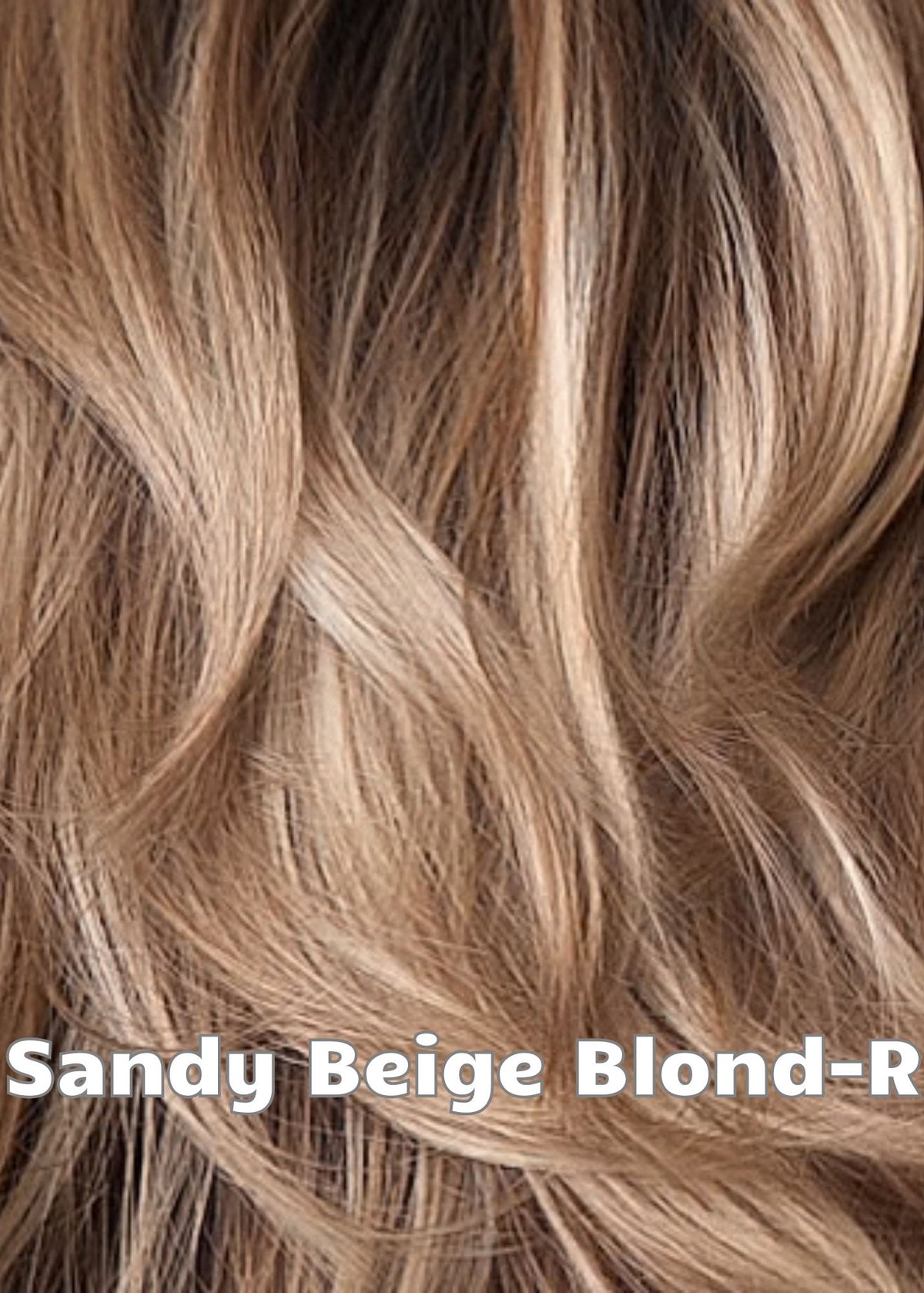 Sandy Beige Blond-R color by Aderans