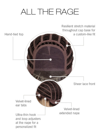 All The Rage by Gabor inside cap construction