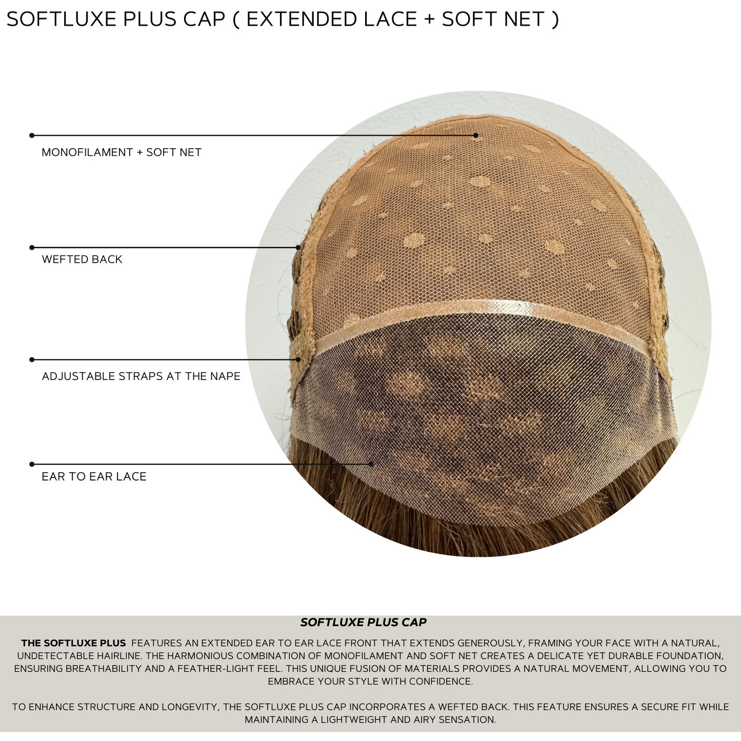 SoftLuxe Plus Cap by Amore