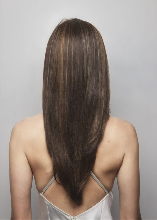 Angelica Partial Mono by Noriko in Chocolate Swirl