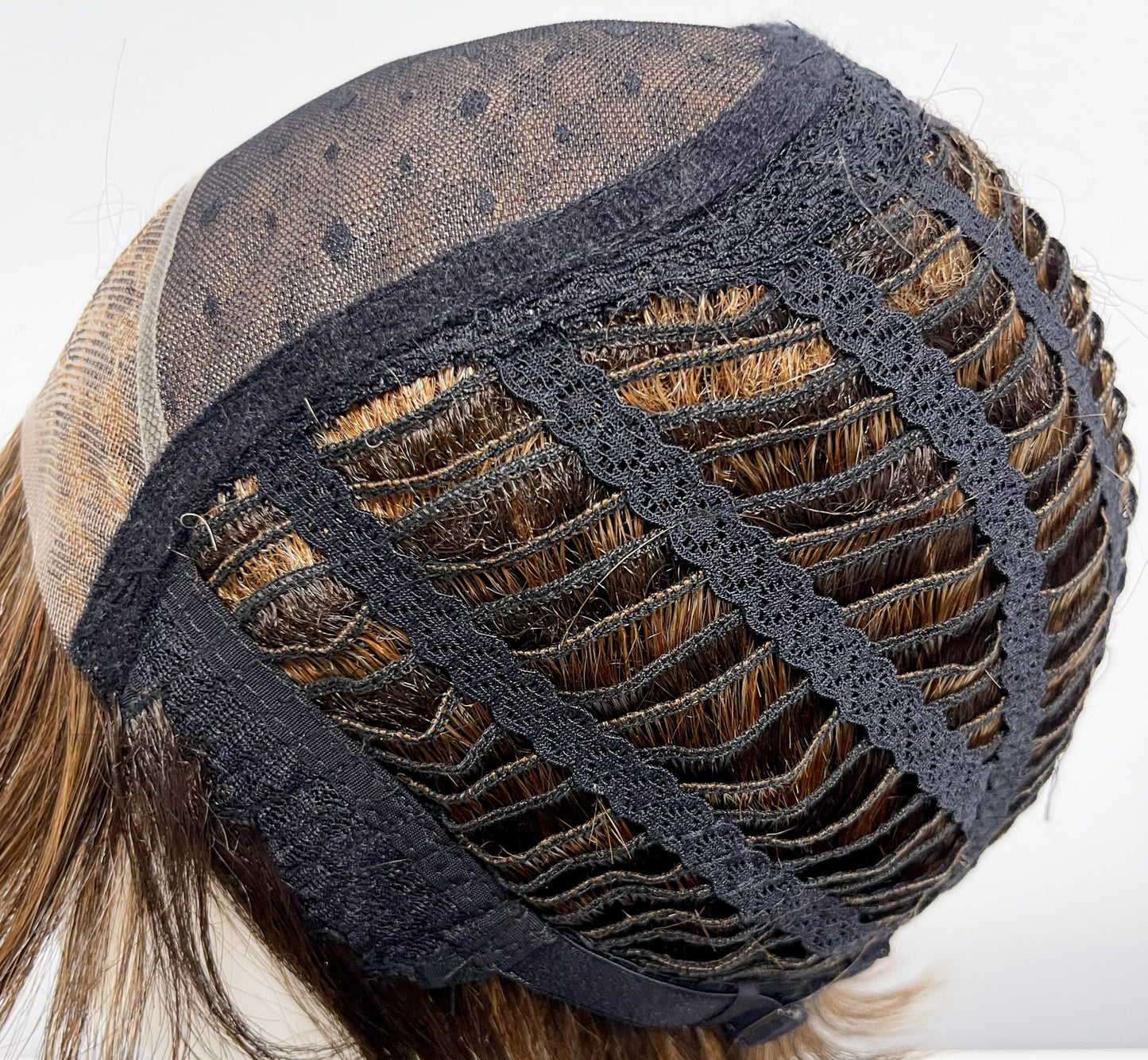 Amore lace front mono top cap