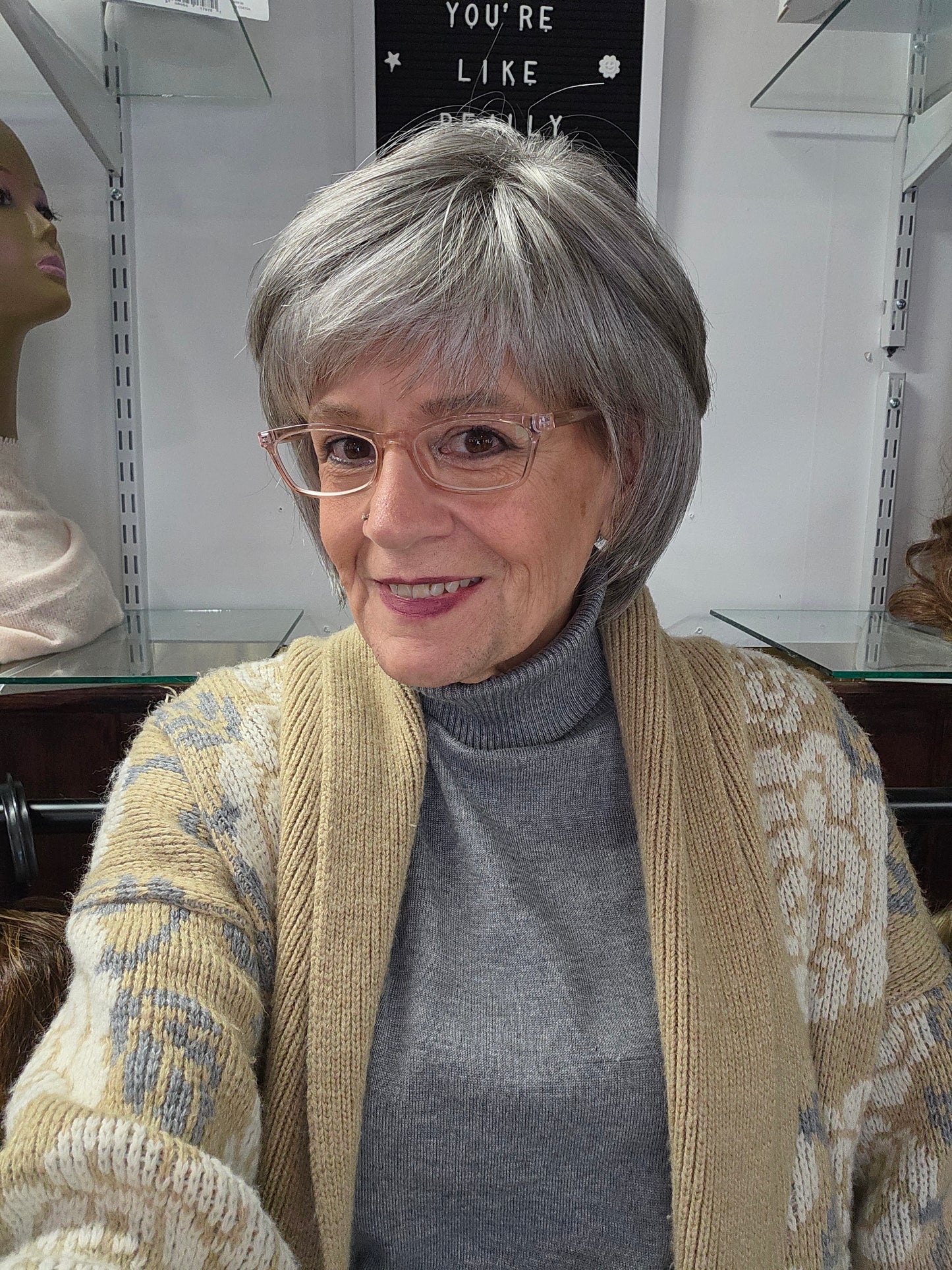 Nell by Rene of Paris in Silver Stone