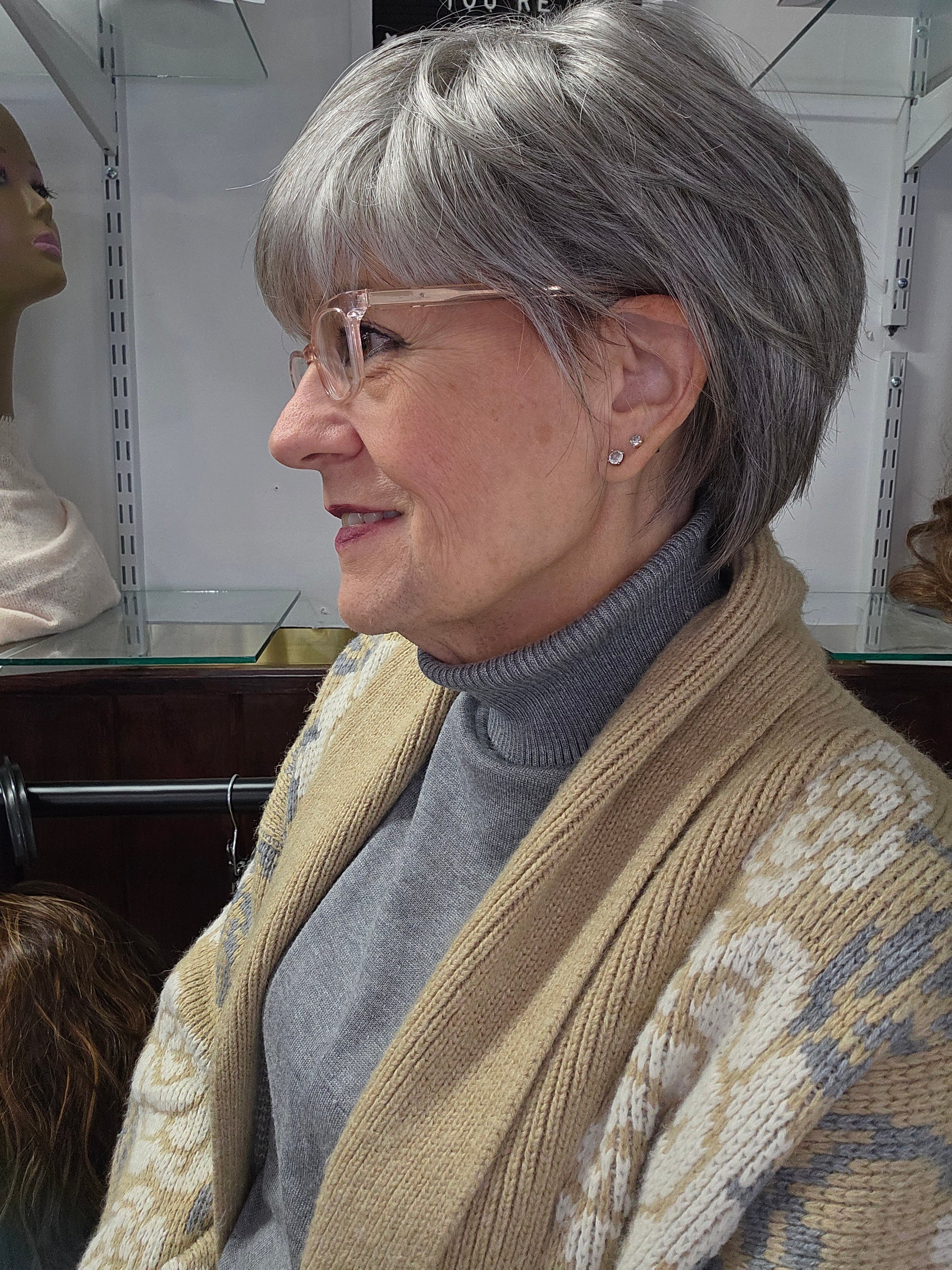 Nell by Rene of Paris in Silver Stone