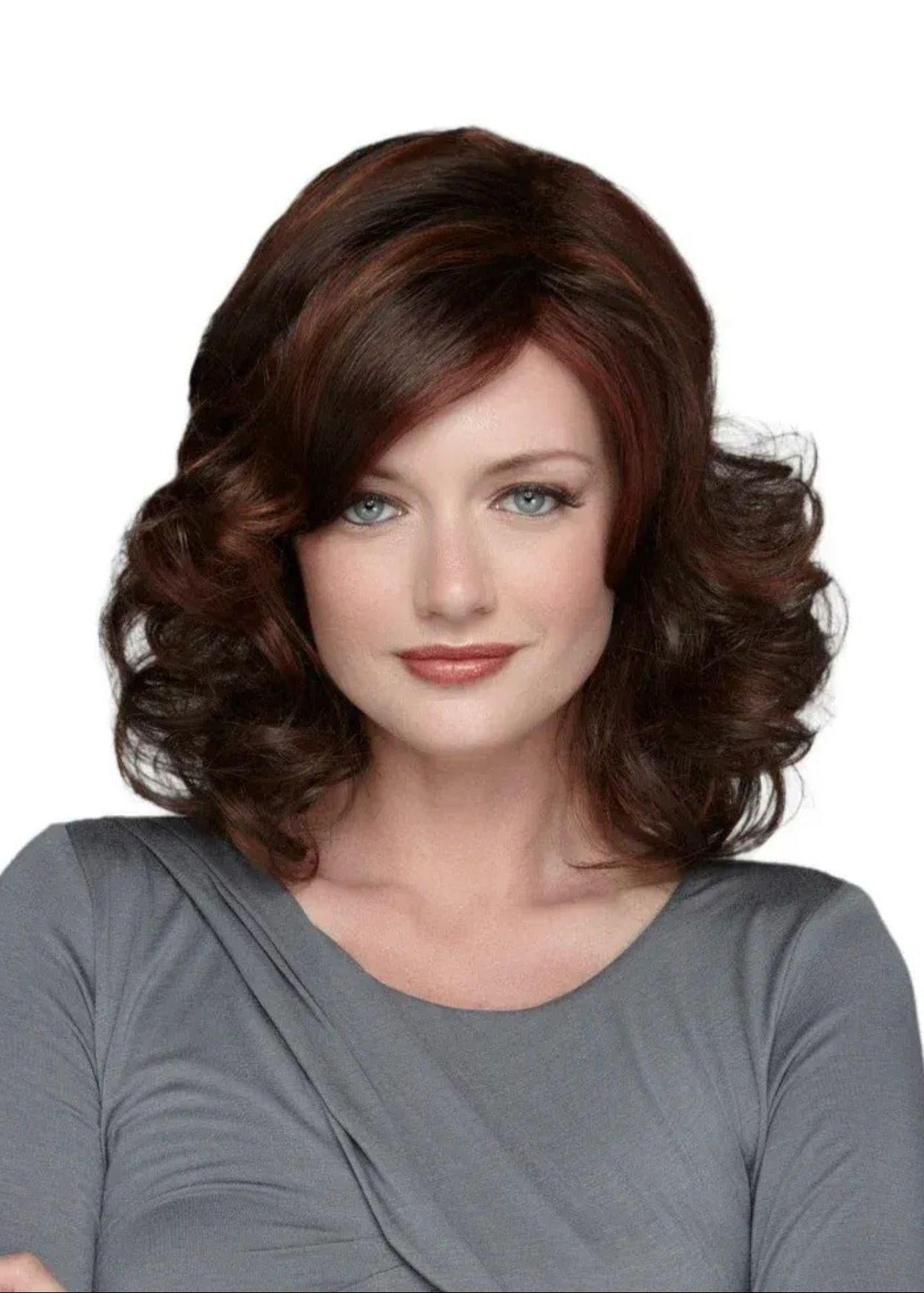 Casual Curls by TressAllure in Rosewood Cast