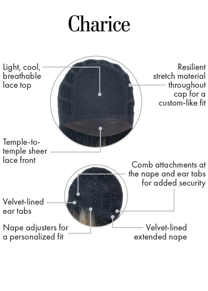 Charice by Kim Kimble inside cap construction