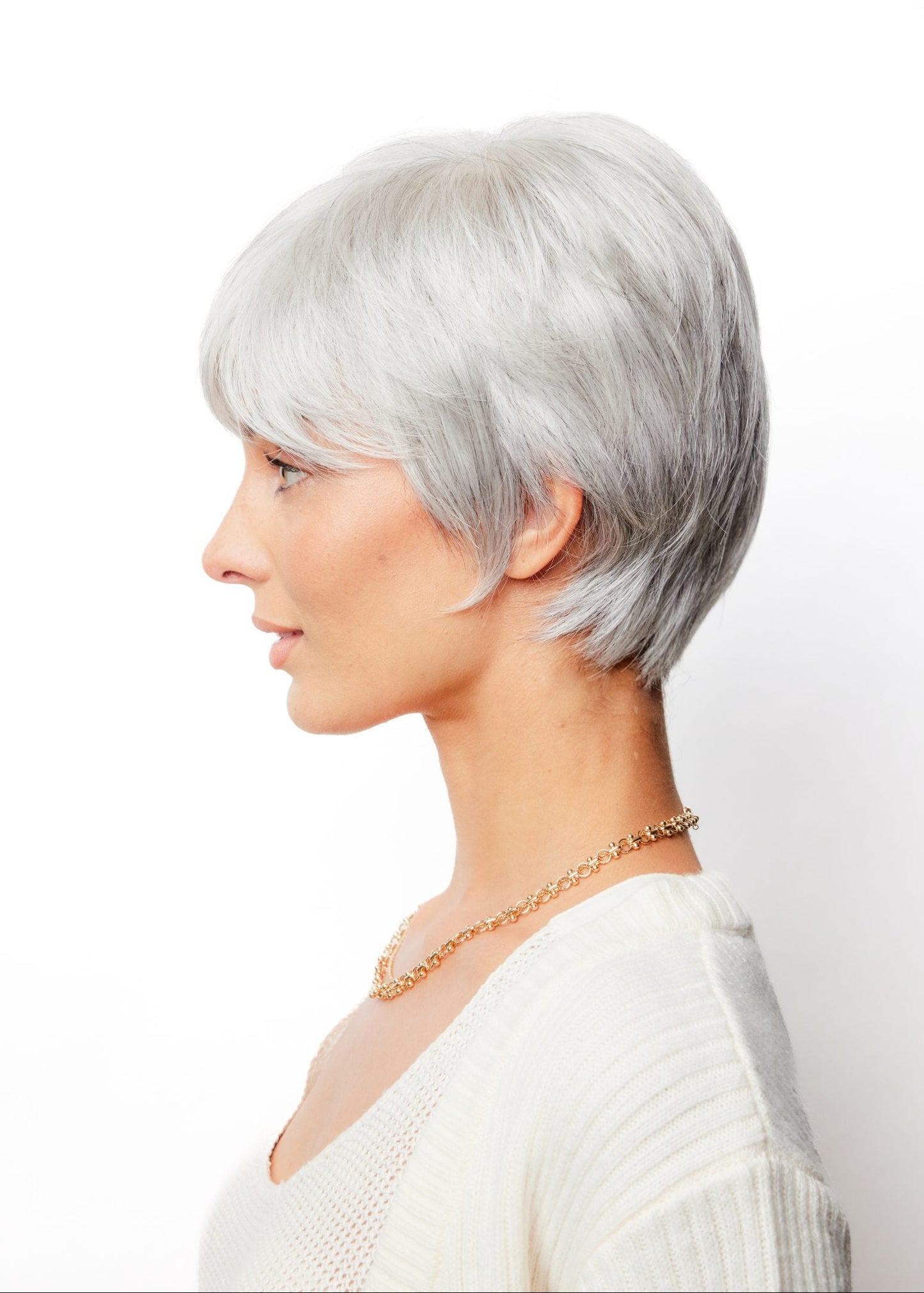 Connie by Amore in Silver Mink