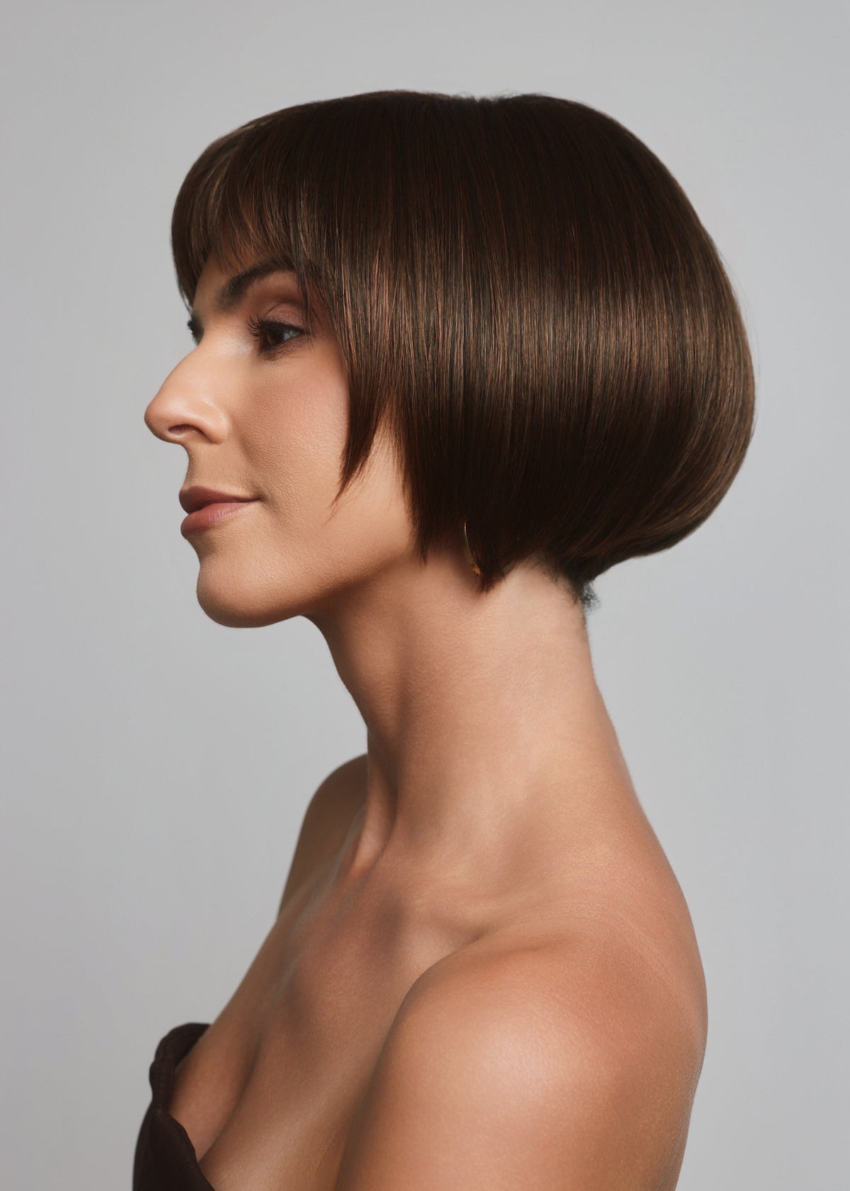 Cory wig by Noriko in Ginger Brown