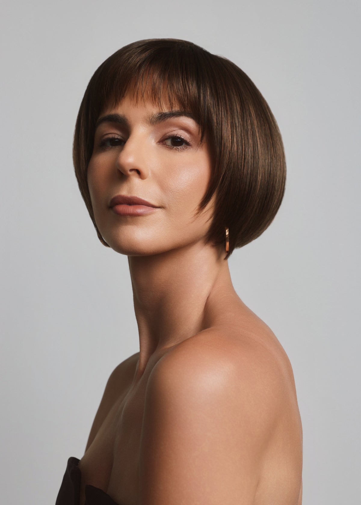 Cory wig by Noriko in Ginger Brown