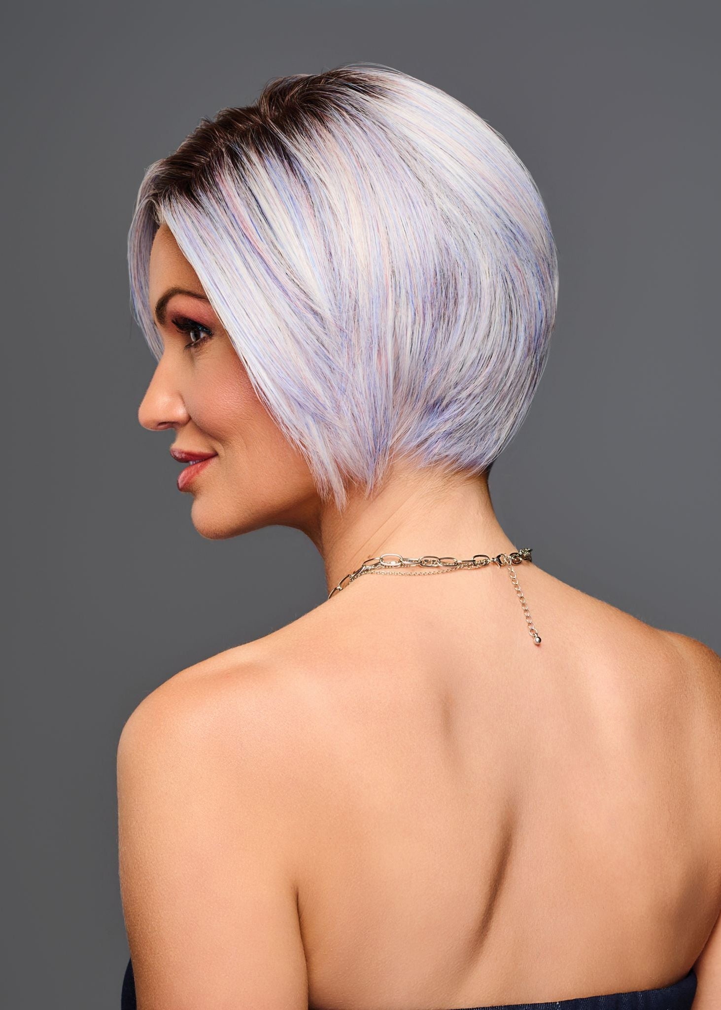 Dare To Dream by Gabor Lace Front Mono Part in SS Blue Violet