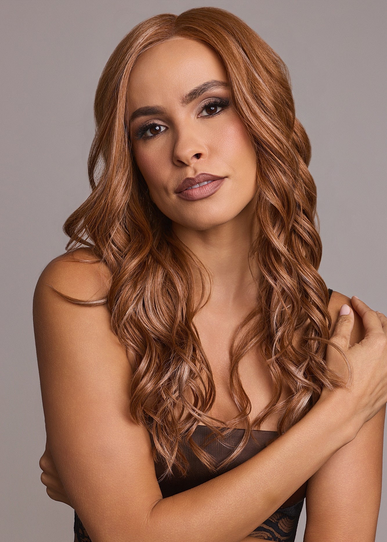 Esme by Alexander Couture in Caramel Copper
