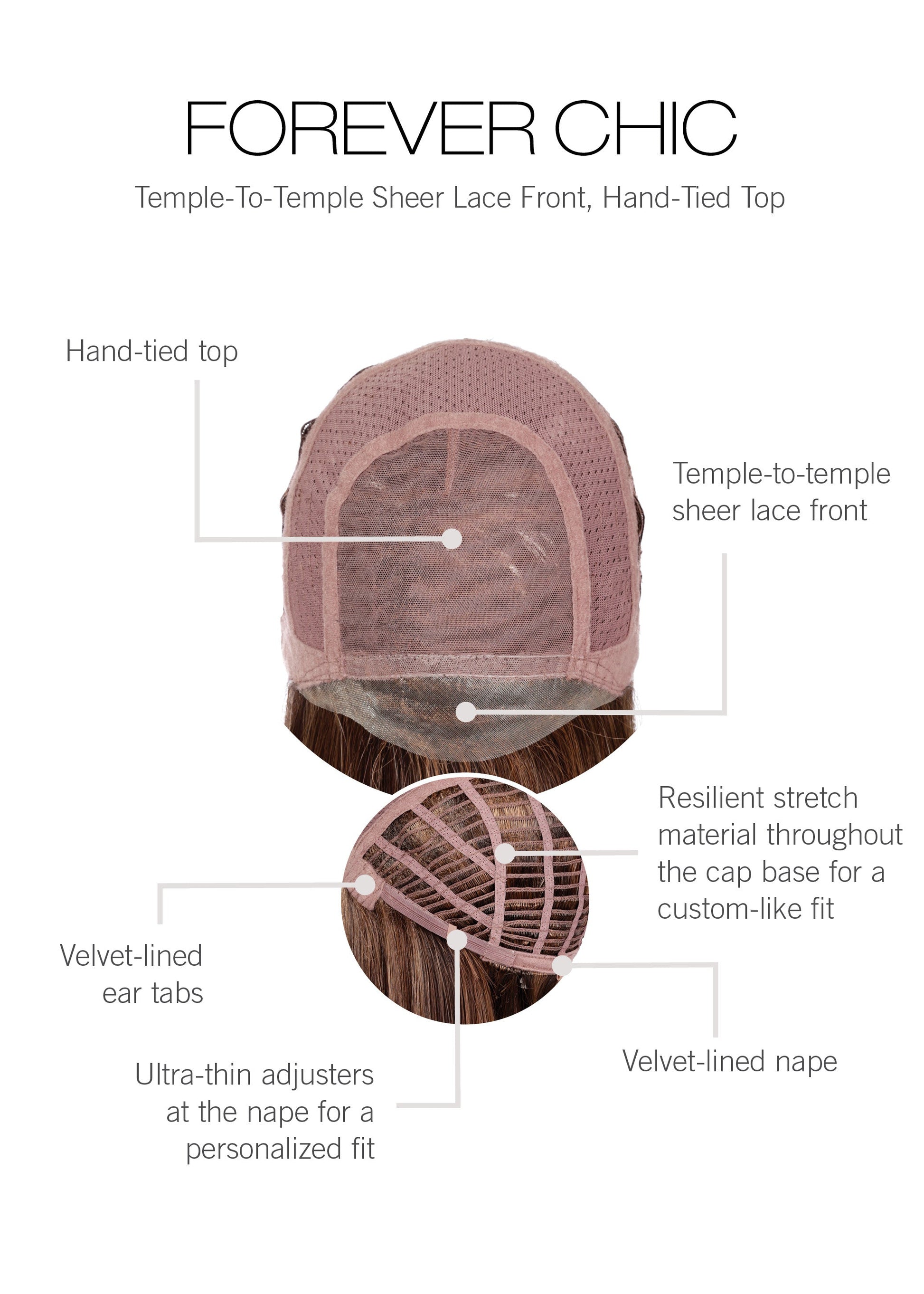 Forever Chic by Gabor inside cap construction