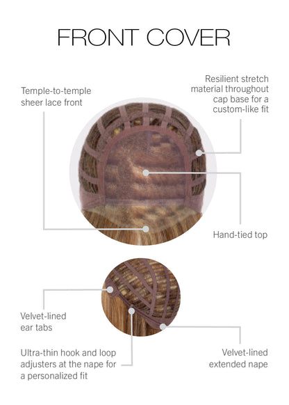 Front Cover by Gabor inside cap construction