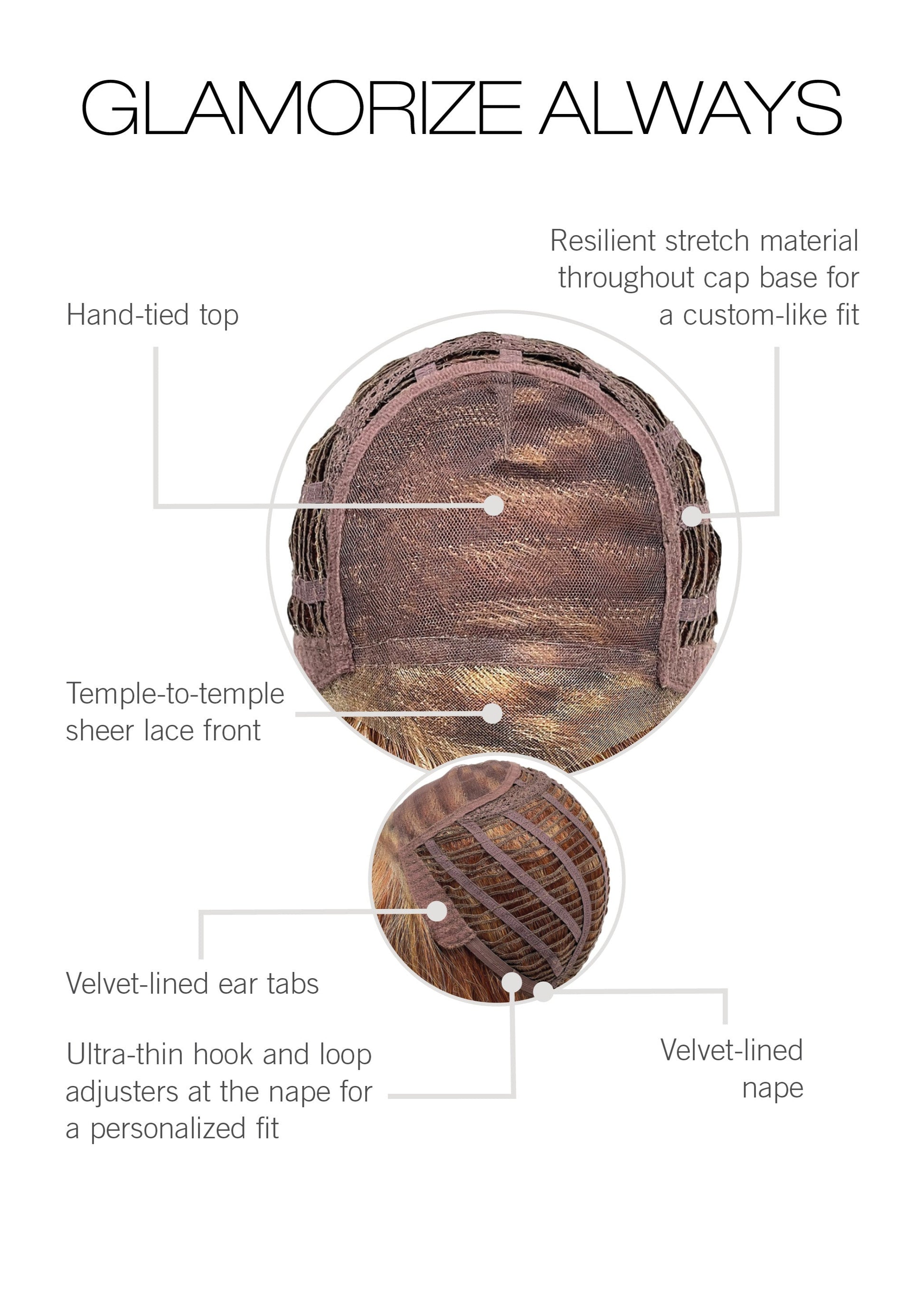 Glamorize_Always_Gabor inside cap construction