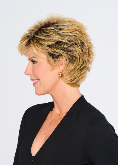 Swept Back Short Cut wig by Hairdo